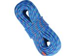 Succebuy 10,2 Mm 50 M/164 Ft Corda Per Arrampicata Dinamica, Corda Per Arrampicata Esterna Blu, 25 Kn Di Carico Di Rottura, Fibra Elastica Con Gancio In Acciaio. Ideale Per La Fuga, Il Soccorso Antincendio E La Discesa In Corda Doppia.