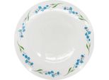 Piatto Basso In Porcellana Luna PomněNka ø 28 Cm, Bianco/Blu