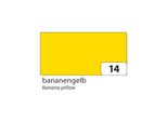Folia 67/25 14 Folia Tonpapier, (B)500 X (H)700 Mm, 130 G/Qm, Bananengelb