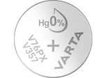 10X Varta 38494 Professional Electronics SR44 (V13GS/357), 1 Pz. Blister - Pila A Bottone All'ossido Di Zinco Argentato, 1,55 V Per Orologi
