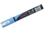 Pennarello Uni-Ball Chalk PWE-5M, Azzurro, Punta Tonda