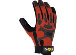 Texxor Topline Guanto In Pelle Sintetica Buckley Rosso/Nero-8