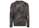 Urban Classics Camo Crewneck Uomo Camo Scuro - S