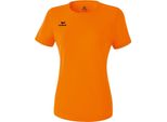 Maglietta Erima Functional Teamsport Poliestere Donna Arancione 36