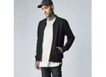 Urban Classics - Giacca Bomber In Felpa Nera - 4XL
