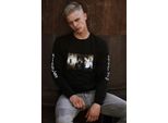 Mister Tee - Maglia Tupac Trust Nobody Con Girocollo Nero-M