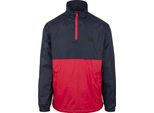 Urban Classics TB2748 | Stand Up Collar Pull Over Jacket S Bis Xxl - Farbe: Navy/Fire Red - GrößE: Xxl
