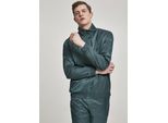 Urban Classics Giacca Leggera Jacquard Track Jacket Bottlegreen-S