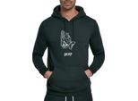 Mister Tee Felpa Con Cappuccio Dark Pray Hoody Nero-S