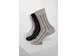 Mister Tee Accessories MT1205 | Fuck You Socks 3-Pack Stockings - Colore: Nero/Grigio/Bianco - Taglia: 47-50
