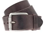 Vanzetti Pelle Cintura Denim Love 45Mm Leather Belt W85 Brown Marrone