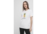 Mister Tee Camicia Femminile Donna Less Monday Tee Bianco-S