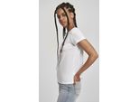 Mister Tee Camicia Femminile Donna Aspettando Il Venerdì Box Tee Bianco/Rosa-5Xl
