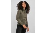 Urban Classics Donna Felpa Con Cappuccio Biologica Oliva - 5XL