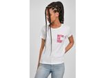 Mister Tee Camicia Femminile Donna Aspettando Il Venerdì Box Tee Bianco/Rosa-4Xl