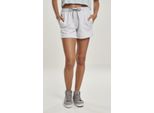 Urban Classics - Pantaloncini Da Donna In Spugna Grigio Chiaro - Xs