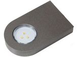 Apparecchio A Plafone Glaspoint Bianco Caldo O Emotion 12 V 0,8 W Cornice In Acciaio Inox Colori L&S
