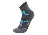 Uyn Trekking 2IN Lady Antracite Anti-Blasen Wandersocken Eu 41/42