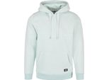 Urban Classics - Felpa Con Cappuccio Basic Melange Bianco Acqua - L