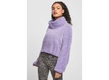 Urban Classics Donna Maglione Corto In Ciniglia A Collo Alto Lavanda - 4XL