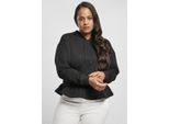 Urban Classics Ladies Organic Volants Hoody Nero - 5XL