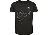 Mr. Tee Kids Maglietta A Manica Corta A Una Linea Nera - 122/128