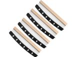 Set Di 4 Tagliapizza Con Coltello Per Pesare Con Protezione Della Lama - 4 Tagliapizza In Acciaio Inox | Coltello Per Pizza Affilato [Confezione Da 4] Tagliapizza Versatile | Lama Da 35 Cm