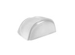 Walteco Fermaporta 42X36X22Mm, Trasparente, Autoadesivo