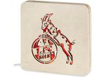 1. Logo A Led Fc KöLn In Cornice Di Legno