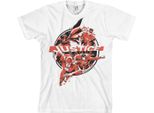 Maglietta Justice League Heroes - Grande - Bianco