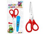 Forbici Da Scuola Con Tappo 13 Cm Fun&Joy