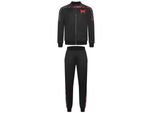 Tuta Uomo Regular Fit Roots Taptrack Nero/Rosso/Aubergine L Tapout