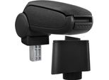 [Bracciolo Centrale, Perfetto Per Vw Polo V (Five) (Tipo 6R) Dal 2009 - Bracciolo Con Vano Portaoggetti - Imbottito - Tessuto - Nero