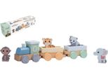 Joueco Houten Trein Wilde Dieren