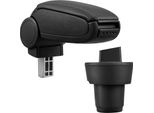 [Bracciolo Centrale, Perfetto Per Vw Up! (3 E 5 Porte) - Bracciolo Con Vano Portaoggetti - Rivestito - Pelle Artificiale - Nero