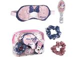 Set Di Bellezza Per Bambini Accessori Per Capelli Minnie Mouse Scrunchies Spazzola Per Capelli Maschera Per Dormire