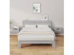 The Living Store Comodini Da Parete 2 Pz. Grigio Sonoma 34X30X20 Cm