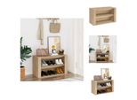 Vidaxl Portascarpe In Rovere Sonoma 75X35X45 Cm In Legno - Portascarpe E Armadietti