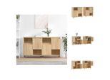 Vidaxl Credenze 2 Pezzi In Legno Sonoma-Quercia - Credenze