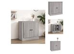 Vidaxl Credenza Grigio Sonoma 70X35,5X67,5 Cm Materiale A Base Di Legno - Credenze