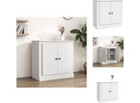 Vidaxl Credenza Bianca 70X35,5X67,5 Cm Materiale A Base Di Legno - Credenze