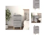 Vidaxl Comodino Grigio Sonoma 40X35X70 Cm - Comodini