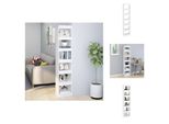 Vidaxl Libreria/Divisorio Bianco 40X30X198 Cm - Librerie E Scaffalature