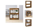 Vidaxl Libreria/Divisorio In Rovere Fumé 60X30X72 Cm - Librerie E Scaffali