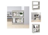 Vidaxl Libreria/Divisorio Grigio Cemento 60X30X72 Cm - Librerie E Scaffalature