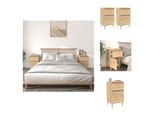 Vidaxl Comodini 2 Pezzi Rovere Sonoma 40X35X70 Cm - Comodini