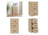 Vidaxl Credenza In Rovere Sonoma 40X33X70 Cm In Legno - Credenza - Credenza - Armadio - Armadio Portaoggetti
