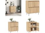 Vidaxl Credenza In Rovere Sonoma 60X35X70 Cm In Legno - Credenza - Credenze - Cassettiera - Credenza