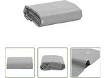 The Living Store Abdeckplane Grau 5X6 M 650 G/M²