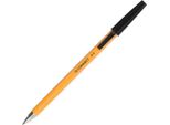 Q-CONNECT KF34046 Penna A Sfera, Monouso, 0,7 Mm, Nero